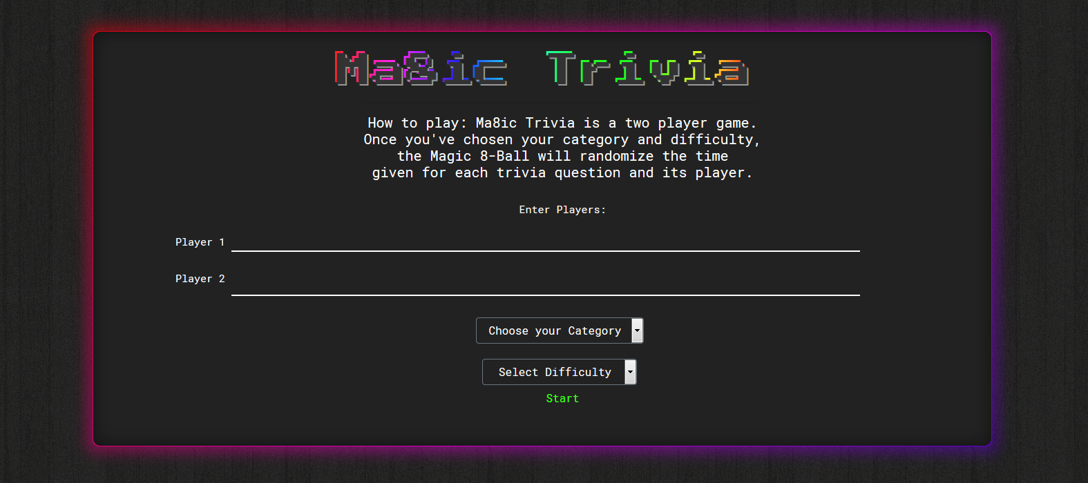 Magic Trivia picture